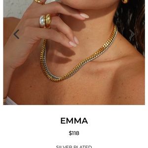 Aureum Emma or Taylor silver chain
